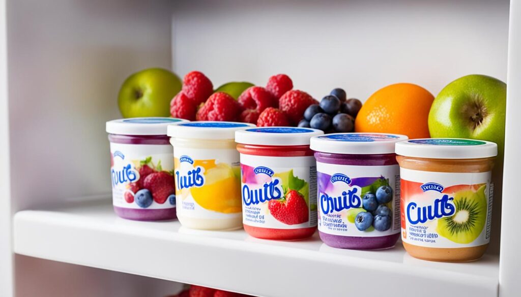 storing fruit dip