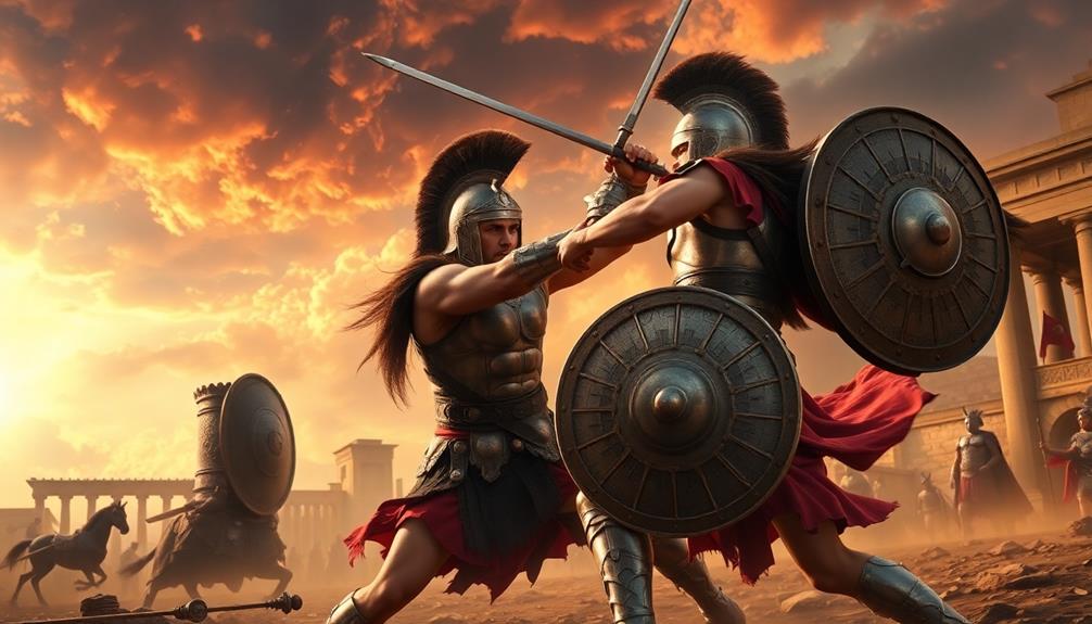 legendary greek mythological conflicts