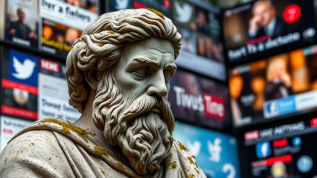 historical skepticism versus contemporary falsehoods