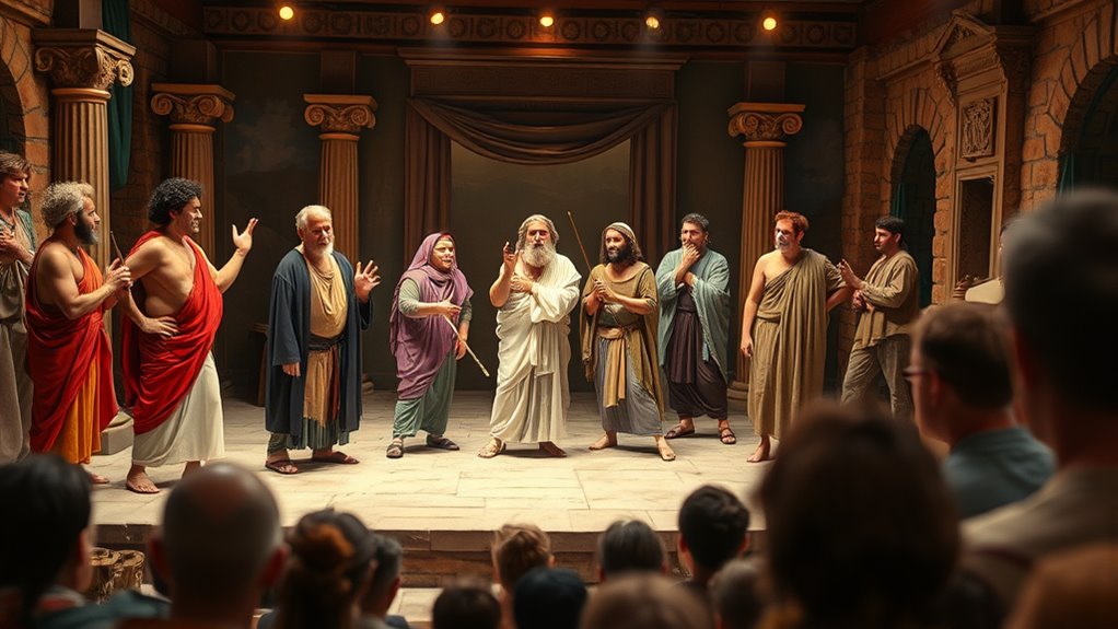 aristophanes satirical philosophical comedy