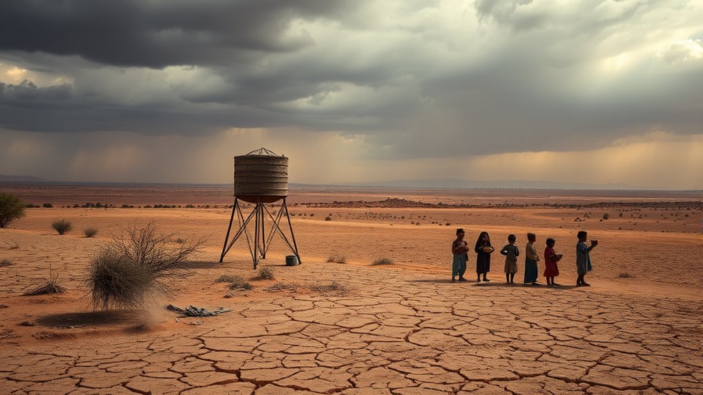 climate induced famine relief