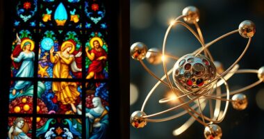 divine beings versus fundamental particles