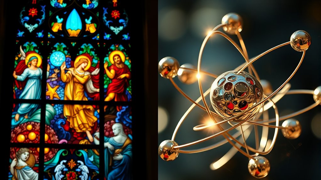 divine beings versus fundamental particles