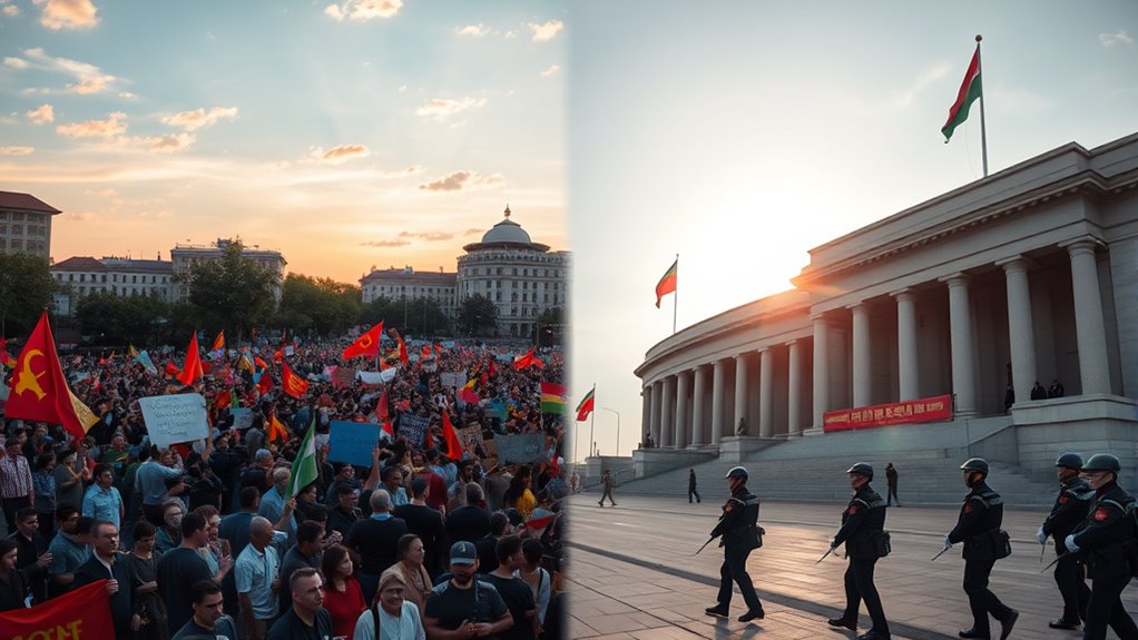 global democracy authoritarianism comparison