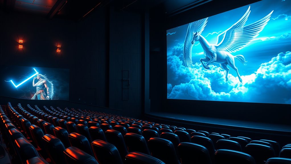 hollywood mythological adaptations blend