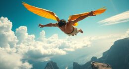 hubris causes icarus s downfall