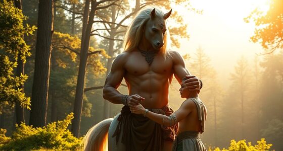 mythical centaur mentor healer