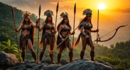 mythical warrior women tribes