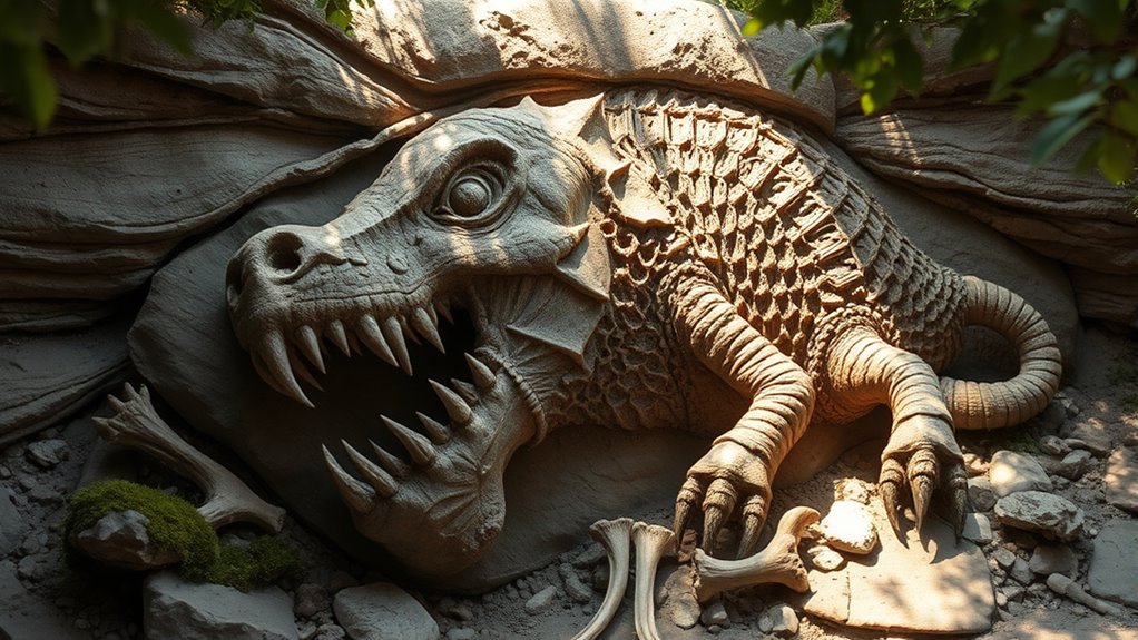 mythology from megafauna fossils