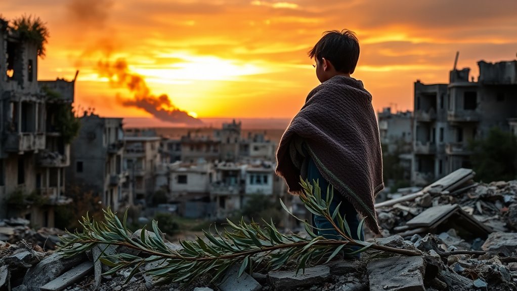 peace negotiations and humanitarian aid