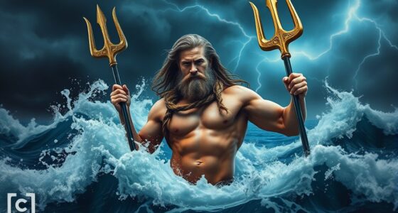 sea storms horses god