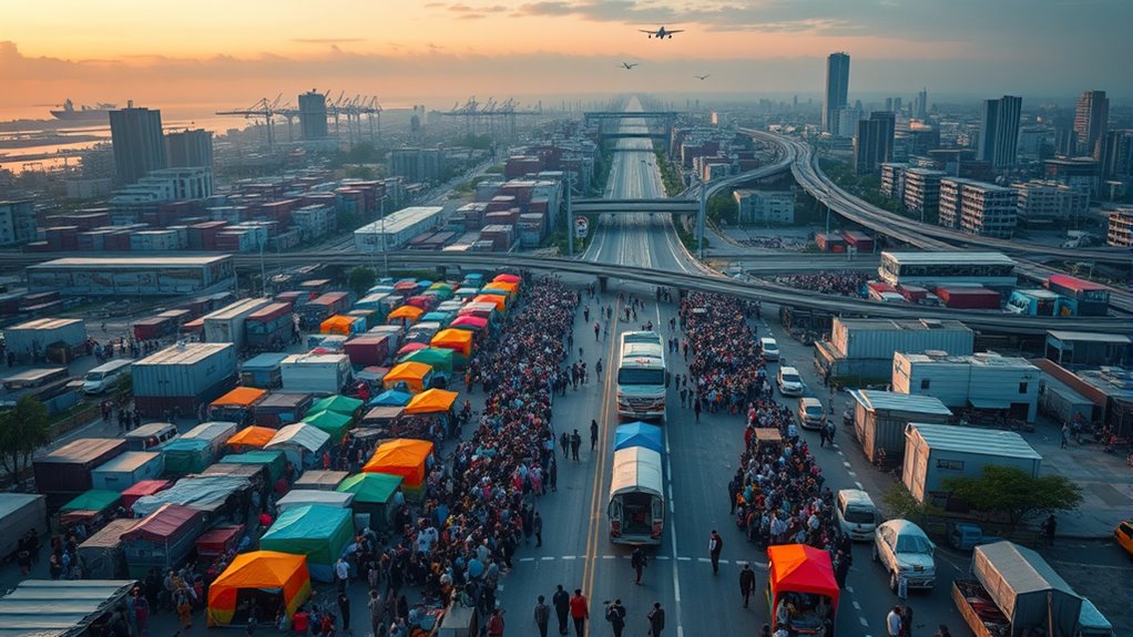 urban migration driven by technology