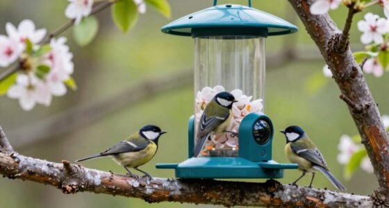bird feeders inspire backyard research