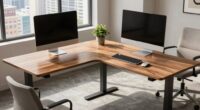 desk shape influences productivity
