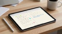 focused digital note taking