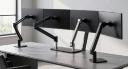 heavy duty monitor arm options