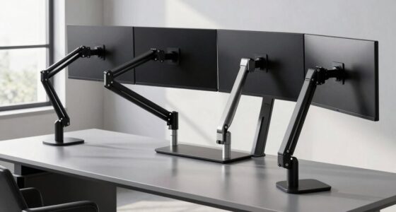heavy duty monitor arm options