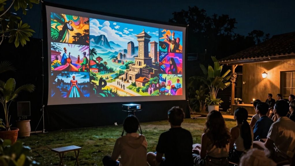 high resolution immersive projector