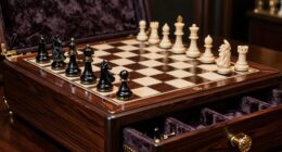 luxury chess sets storage