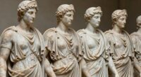 mythological statues express identity