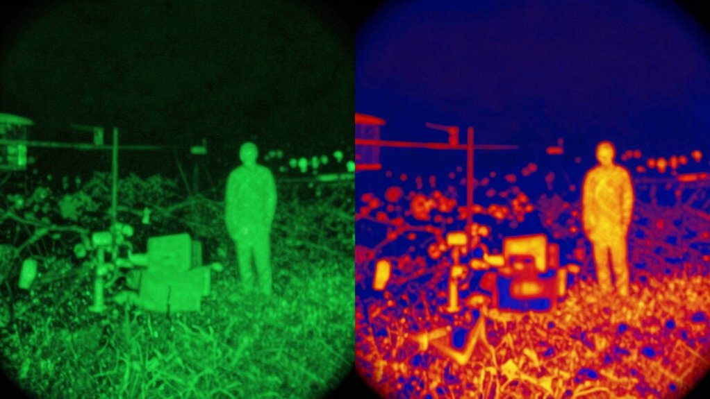night vision versus thermal imaging