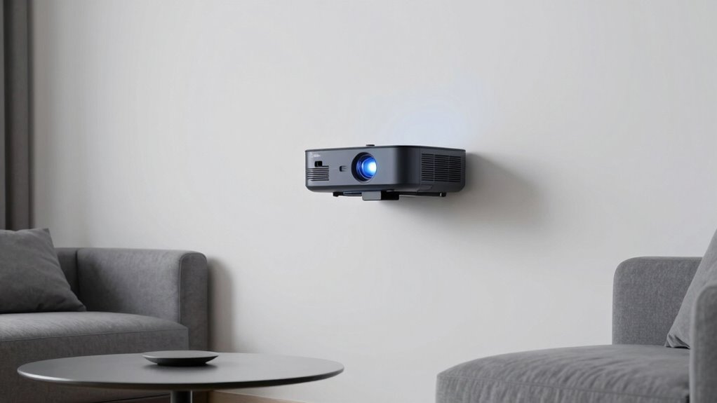 optimal projector placement techniques