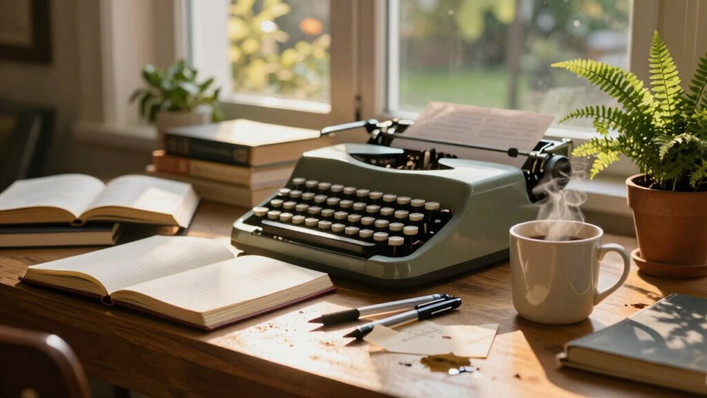 organized inspiring well lit workspace