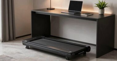 quiet under desk treadmill options