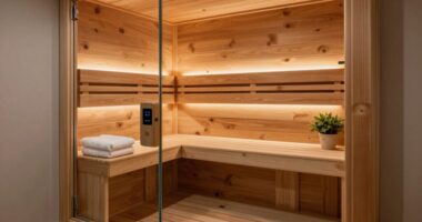 small space sauna options
