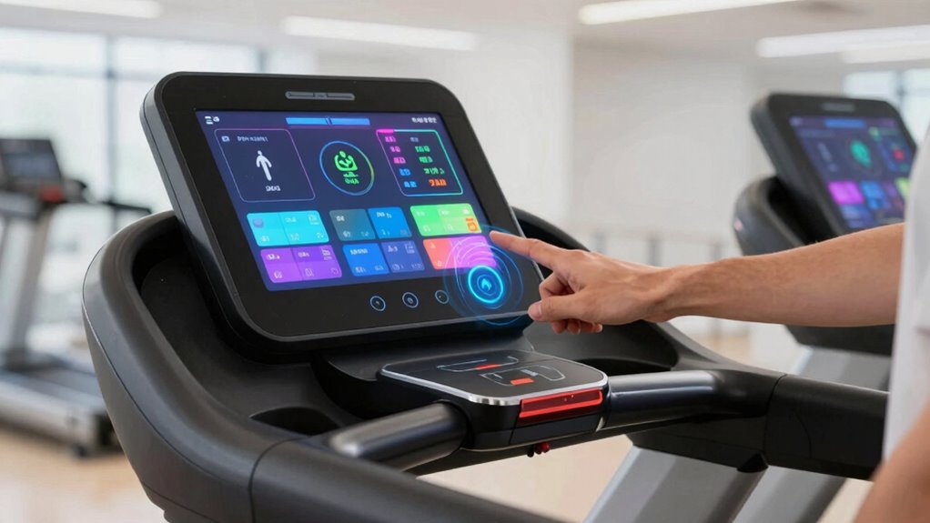 smart treadmill heart rate tracking