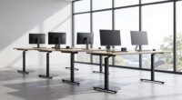 tall person standing desk options