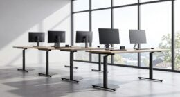 tall person standing desk options
