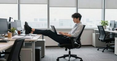 tall users chair discomfort