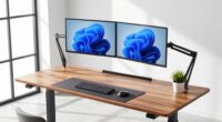 top dual monitor standing desks