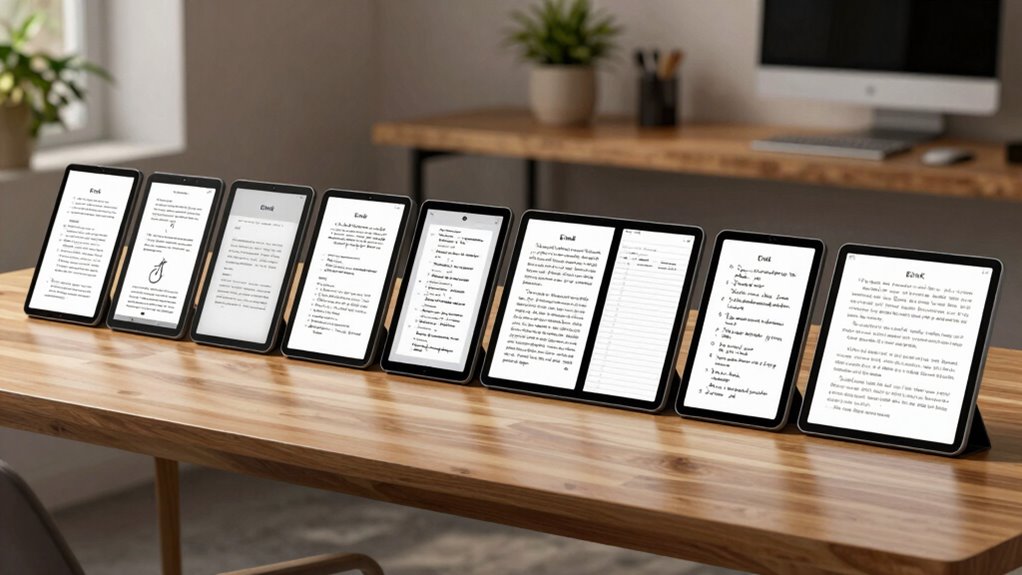 top e ink tablets 2026