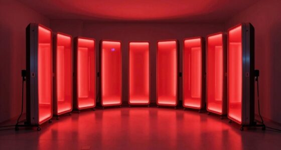 top full body red light panels