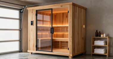 top garage sauna options