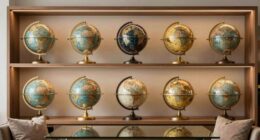 top globe bar selections
