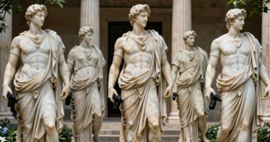 top greek god sculptures