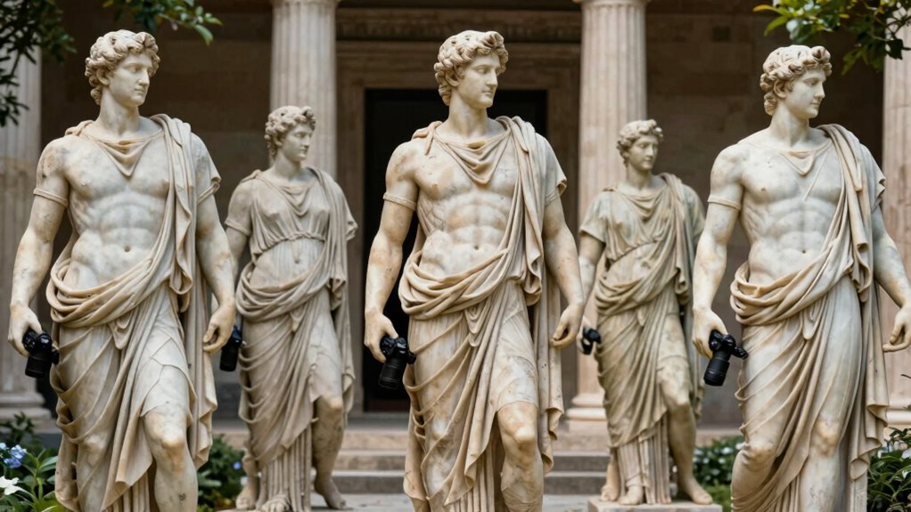 top greek god sculptures