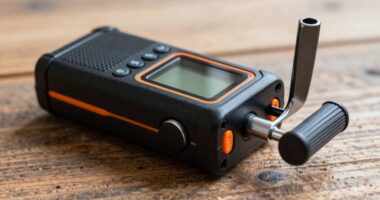 top hand crank radios