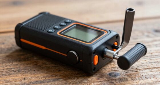 top hand crank radios