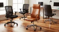 top hardwood floor desk chairs