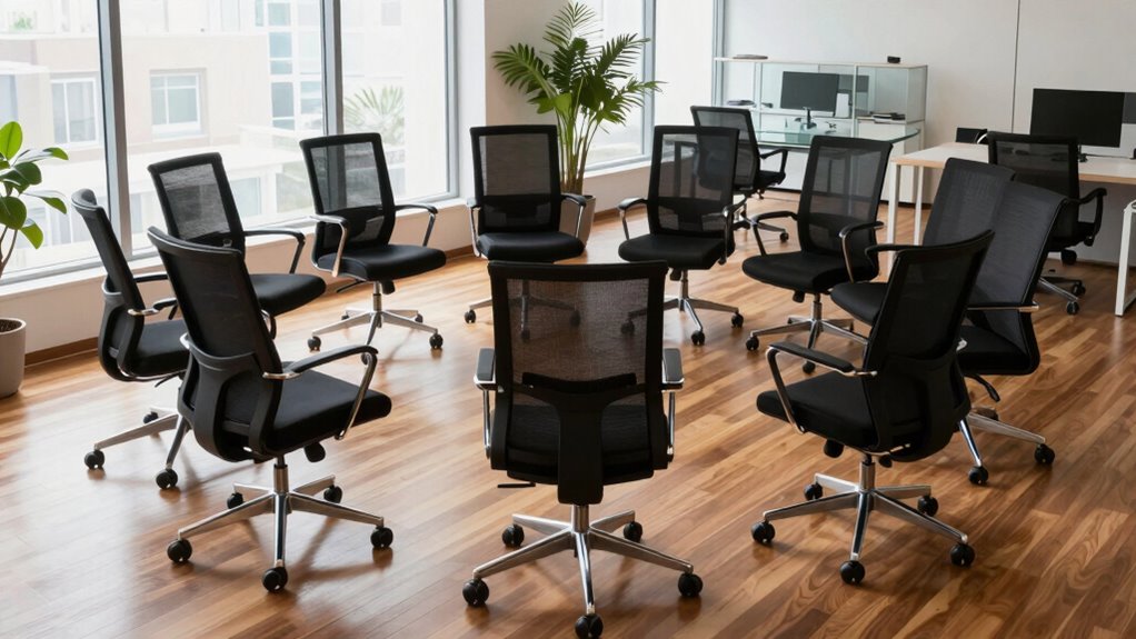 top high back mesh chairs