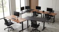 top l shaped desks