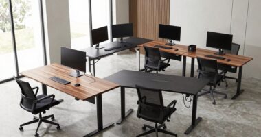 top l shaped desks