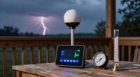 top lightning detecting weather stations