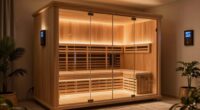 top low emf infrared saunas