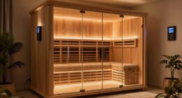 top low emf infrared saunas
