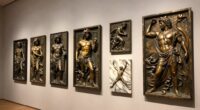 top mythology wall sculptures